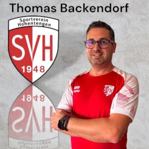 Thomas Backendorf, Trainer E-Jugend SV Hohentengen